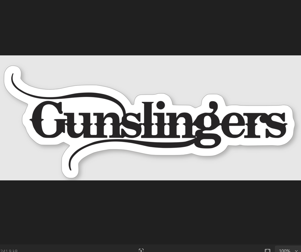 Gunslingers stickers
